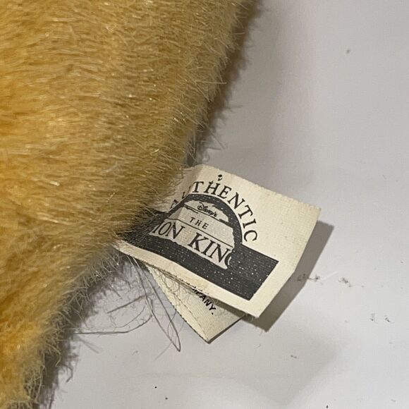 Vintage 1993 Lion King Simba Stuffed Toy Authentic Plush Roaring Toy Tested - Picture 10 of 10